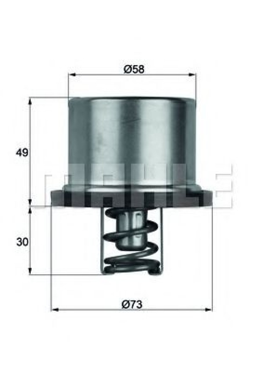 Termostat,lichid racire CITROEN NEMO combi (2009 - 2016) MAHLE ORIGINAL THD 1 86 piesa NOUA