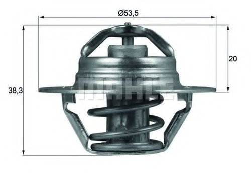 Termostat,lichid racire CITROEN XANTIA (X1) (1993 - 1998) MAHLE ORIGINAL TX 88 82D piesa NOUA