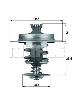 Termostat,lichid racire CITROEN XSARA Caroserie (2000 - 2005) MAHLE ORIGINAL TX 67 83D piesa NOUA