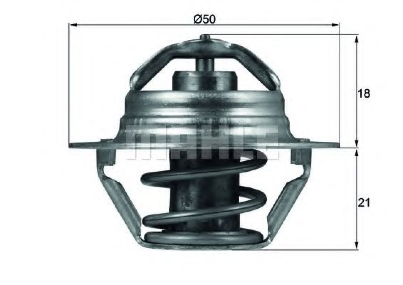 Termostat,lichid racire DACIA DUSTER Caroserie (2011 - 2016) MAHLE ORIGINAL TX 100 89D piesa NOUA