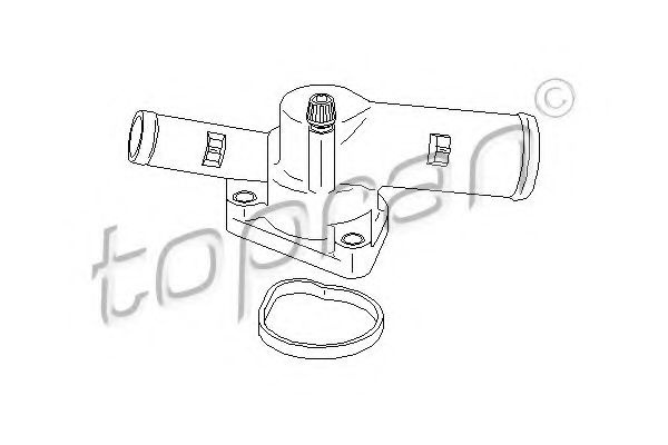 Termostat,lichid racire DACIA SANDERO (2008 - 2016) TOPRAN 700 571 piesa NOUA