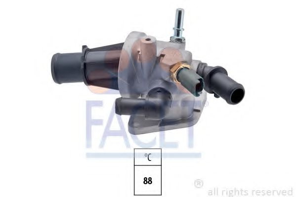 Termostat,lichid racire FIAT ALBEA (178) (1996 - 2009) FACET 7.8580 piesa NOUA