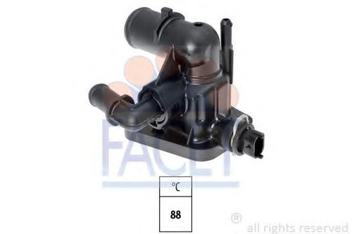 Termostat,lichid racire FIAT DOBLO Microbus (263, 152) (2009 - 2016) FACET 7.8783 piesa NOUA