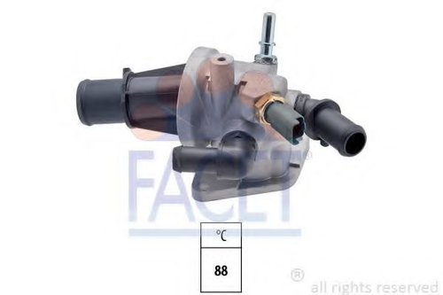 Termostat,lichid racire FIAT PUNTO (188) (1999 - 2016) FACET 7.8580 piesa NOUA