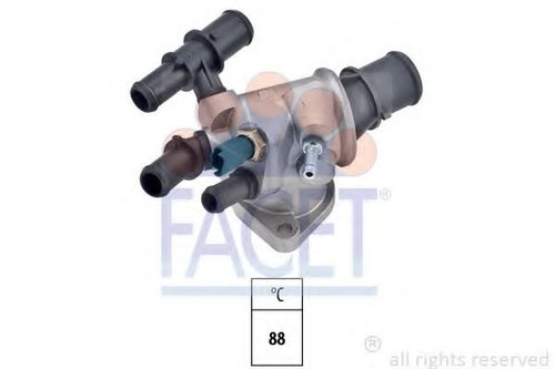 Termostat,lichid racire FIAT STILO Multi Wagon (192) (2003 - 2008) FACET 7.8405 piesa NOUA