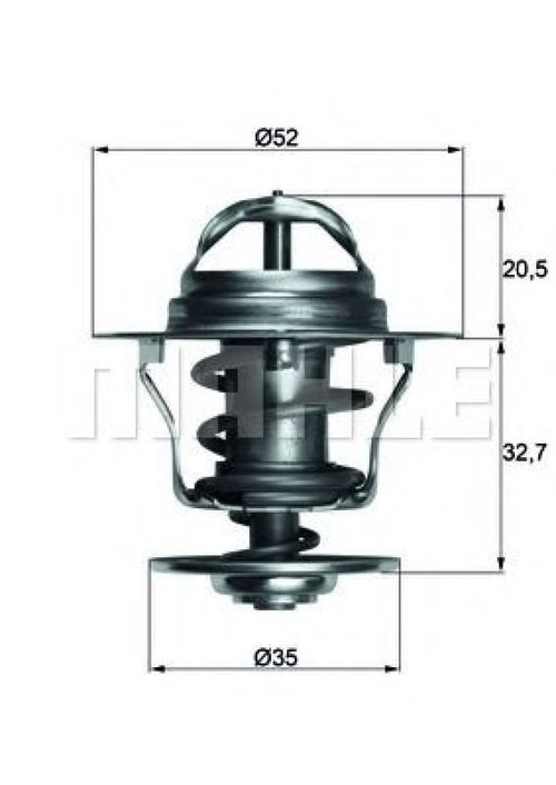 Termostat,lichid racire FORD MONDEO II (BAP) (1996 - 2000) MAHLE ORIGINAL TX 12 88D piesa NOUA