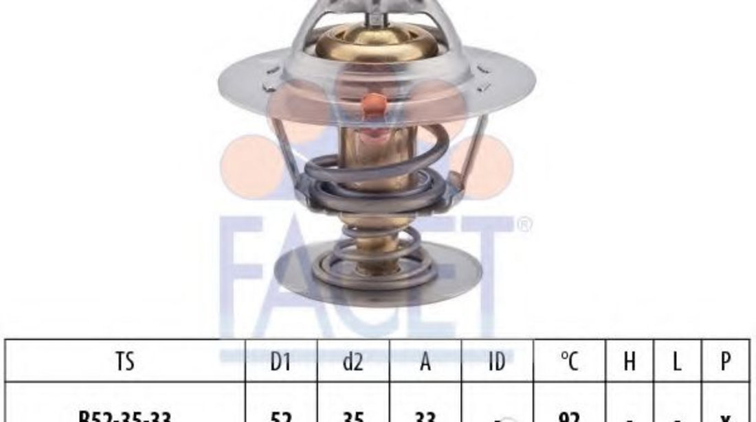 Termostat,lichid racire FORD MONDEO II (BAP) (1996 - 2000) FACET 7.8396S piesa NOUA