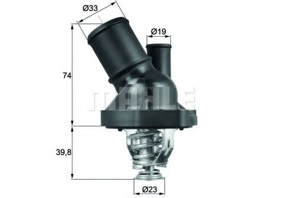 Termostat,lichid racire FORD MONDEO IV (BA7) (2007 - 2016) MAHLE ORIGINAL TI 200 82 piesa NOUA