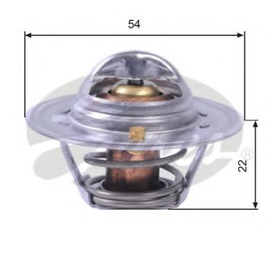 Termostat,lichid racire HYUNDAI ACCENT II limuzina (LC) (1999 - 2006) GATES TH12888G1 piesa NOUA