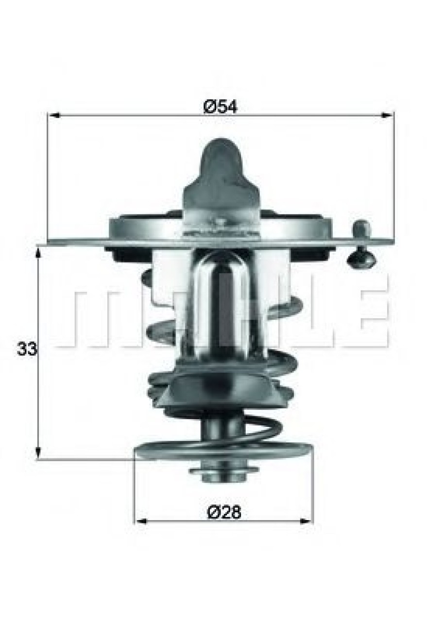 Termostat,lichid racire HYUNDAI ACCENT III limuzina (MC) (2005 - 2010) MAHLE ORIGINAL TX 72 85D piesa NOUA