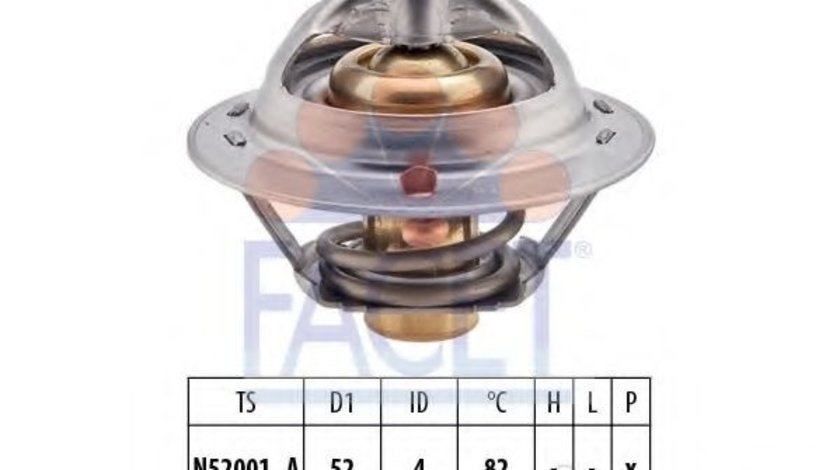 Termostat,lichid racire HYUNDAI H-1 Starex (H200) caroserie (1997 - 2007) FACET 7.8229S piesa NOUA