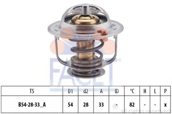 Termostat,lichid racire HYUNDAI SANTA FE II (CM) (2005 - 2012) FACET 7.8371S piesa NOUA