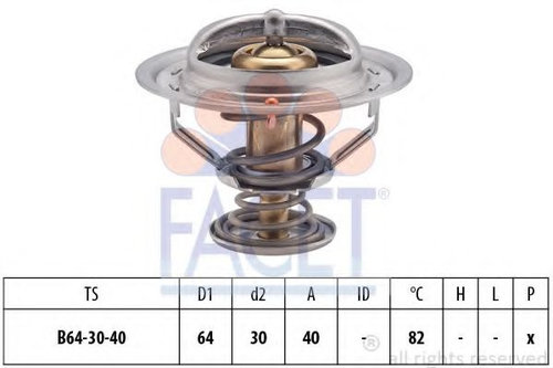 Termostat,lichid racire LEXUS SC (UZZ40_) (2001 - 2010) FACET 7.8370S piesa NOUA