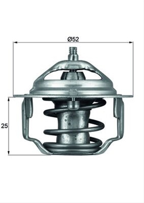 Termostat,lichid Racire Mahle Original Kia TX 64 88