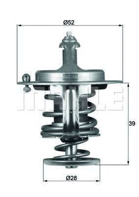 Termostat,lichid racire MAZDA 3 Limuzina (BK) (1999 - 2009) MAHLE ORIGINAL TX 71 82D piesa NOUA