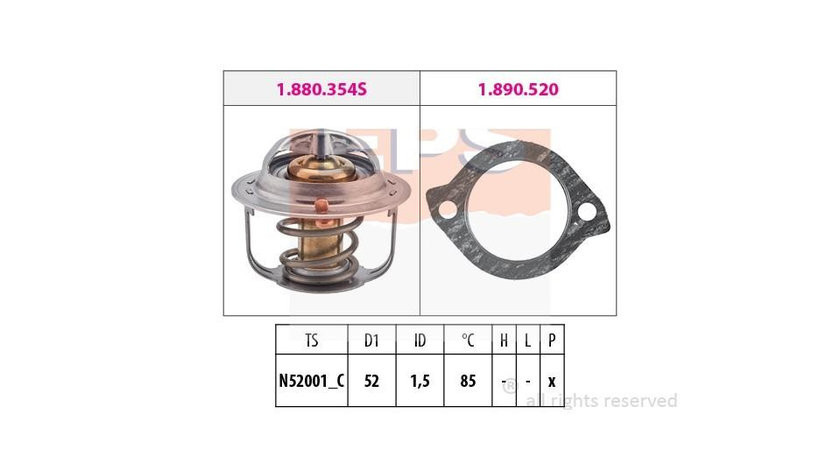 Termostat,lichid racire Mazda 323 C Mk V (BA) 1994-2000 #2 354774761