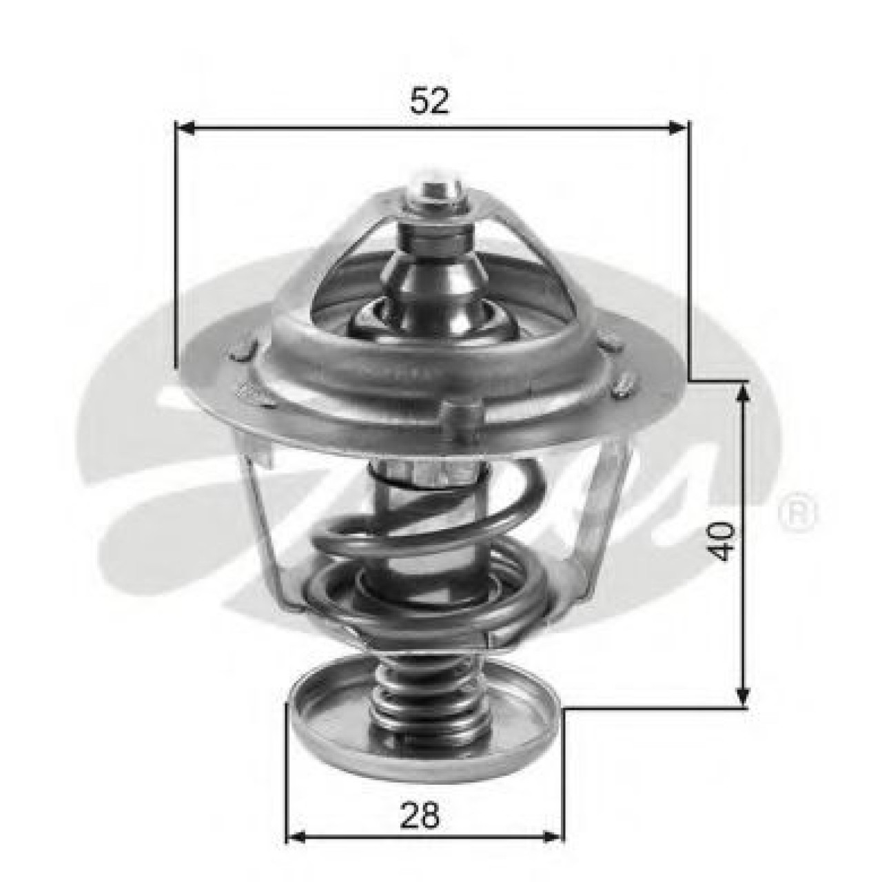 Termostat,lichid racire MAZDA 5 (CR19) (2005 - 2016) GATES TH24782G1 piesa NOUA