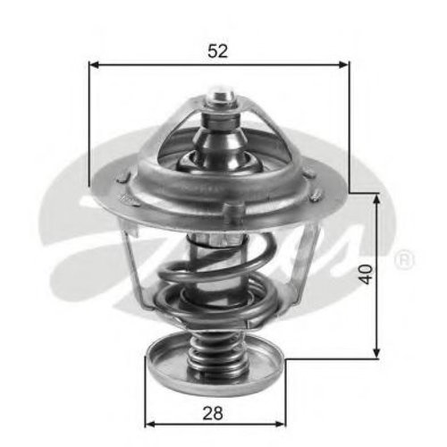 Termostat,lichid racire MAZDA 6 Limuzina (GJ, GH) (2012 - 2016) GATES TH24782G1 piesa NOUA