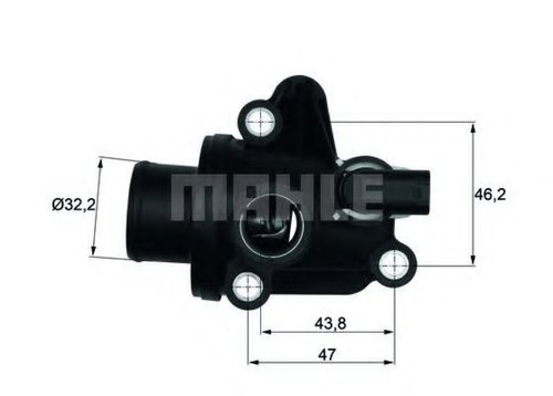 Termostat,lichid racire MERCEDES A-CLASS (W168) (1997 - 2004) MAHLE ORIGINAL TI 12 87 piesa NOUA