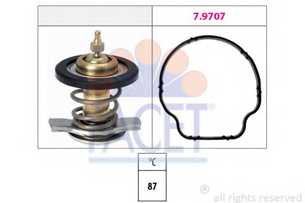 Termostat,lichid racire MERCEDES C-CLASS T-Model (S204) (2007 - 2014) FACET 7.8805 piesa NOUA