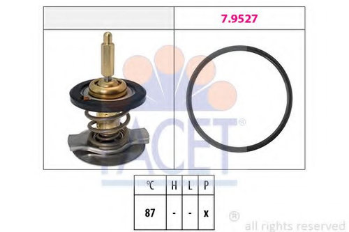 Termostat,lichid racire MERCEDES E-CLASS Combi (S210) (1996 - 2003) FACET 7.8807 piesa NOUA