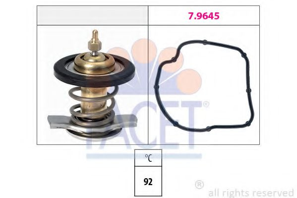 Termostat,lichid racire MERCEDES E-CLASS T-Model (S211) (2003 - 2009) FACET 7.8590 piesa NOUA