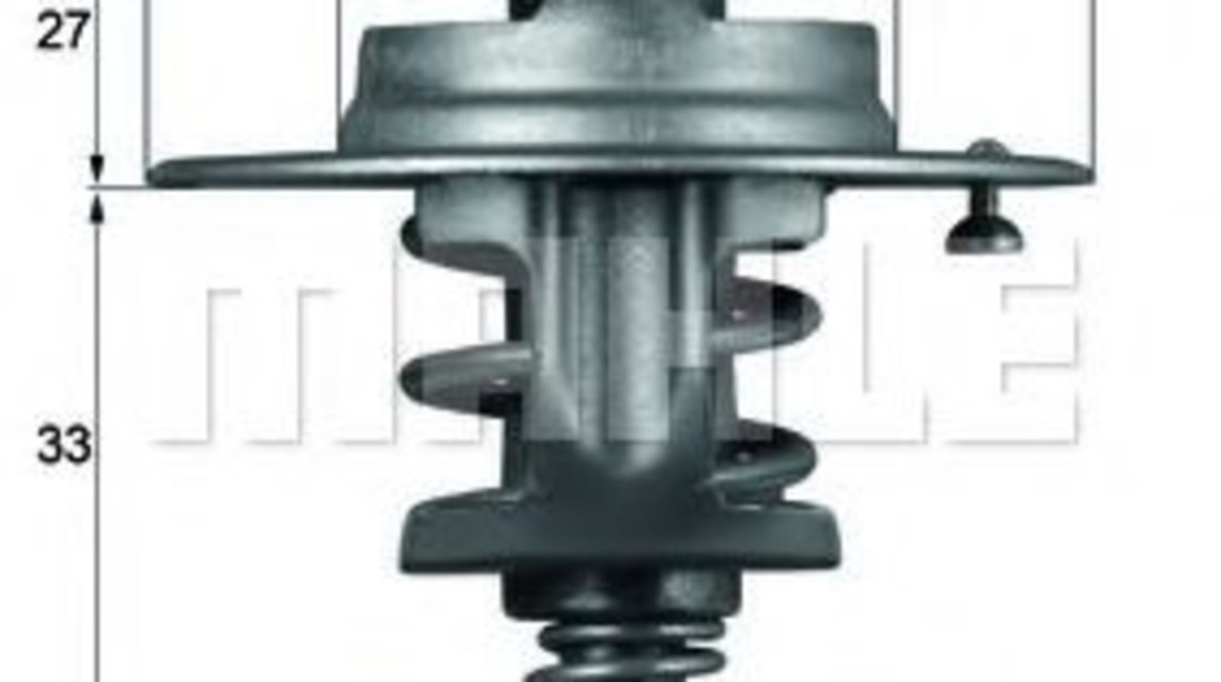 Termostat,lichid racire MITSUBISHI CARISMA (DA) (1995 - 2006) MAHLE ORIGINAL TX 80 83 piesa NOUA