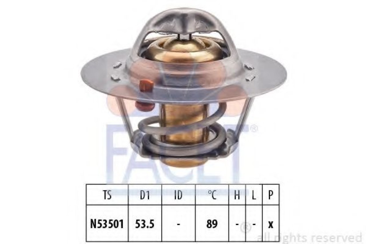 Termostat,lichid racire MITSUBISHI CARISMA (DA) (1995 - 2006) FACET 7.8416S piesa NOUA