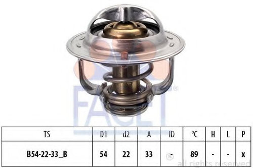 Termostat,lichid racire OPEL ASTRA H Combi (L35) (2004 - 2016) FACET 7.8693S piesa NOUA