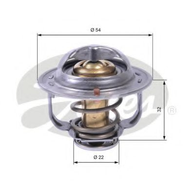 Termostat,lichid racire OPEL ASTRA J (2009 - 2016) GATES TH42589G1 piesa NOUA