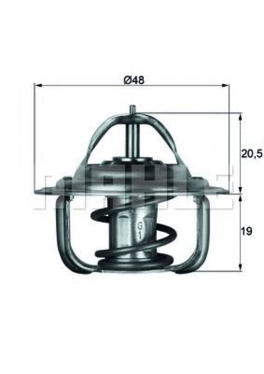 Termostat,lichid racire OPEL COMBO Combi (2001 - 2016) MAHLE ORIGINAL TX 1 92D piesa NOUA