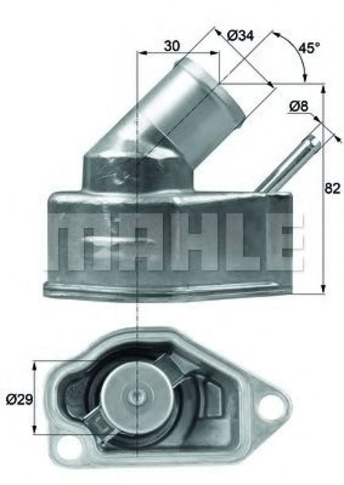 Termostat,lichid racire OPEL ZAFIRA B (A05) (2005 - 2016) MAHLE ORIGINAL TI 10 92 piesa NOUA