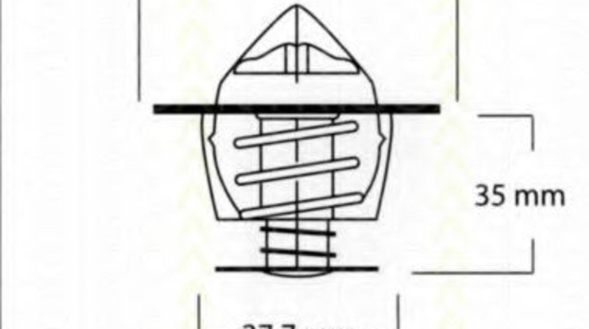 Termostat,lichid racire PEUGEOT 607 (9D, 9U) (2000 - 2016) TRISCAN 8620 5682 piesa NOUA