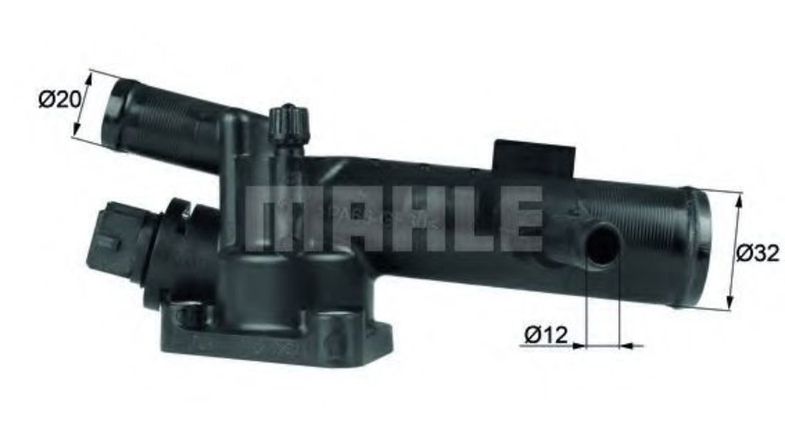 Termostat,lichid racire RENAULT CLIO II (BB0/1/2, CB0/1/2) (1998 - 2005) MAHLE ORIGINAL TI 39 89 piesa NOUA