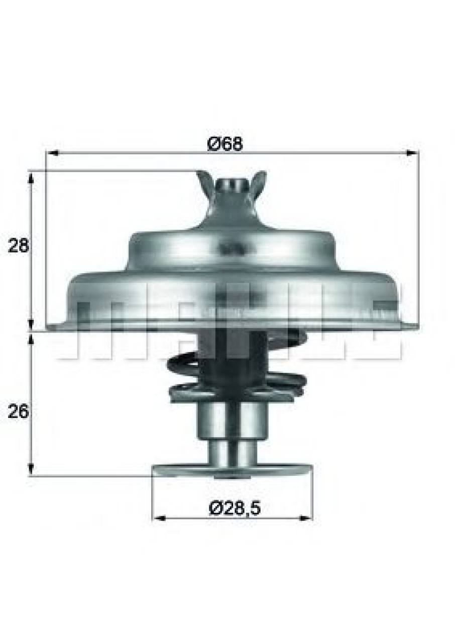 Termostat,lichid racire RENAULT MASTER I bus (T) (1980 - 1998) MAHLE ORIGINAL TX 75 80D piesa NOUA