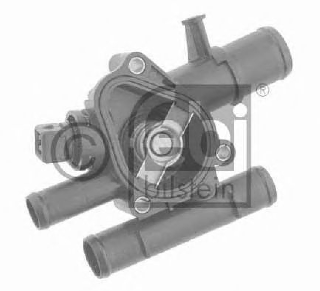 Termostat,lichid racire RENAULT MEGANE II (BM0/1, CM0/1) (2002 - 2011) FEBI BILSTEIN 24158 piesa NOUA