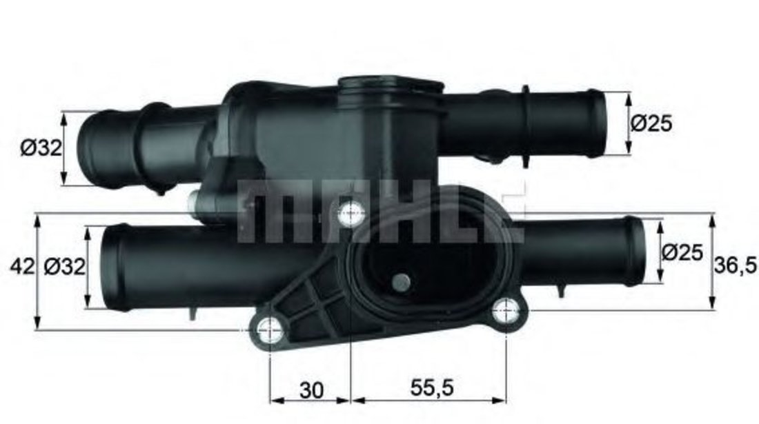 Termostat,lichid racire SKODA OCTAVIA I Combi (1U5) (1998 - 2010) MAHLE ORIGINAL TM 1 105 piesa NOUA