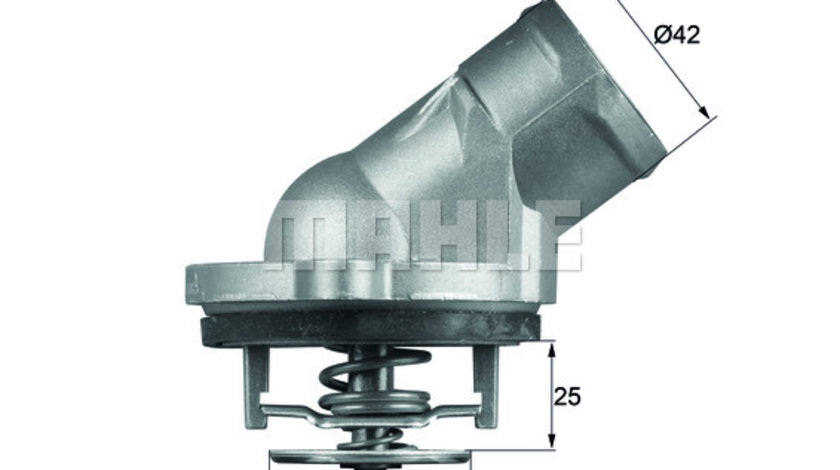 Termostat,lichid racire (TI4587D MAH) CHRYSLER,MERCEDES-BENZ,PUCH