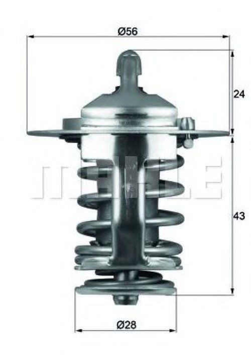 Termostat,lichid racire TOYOTA AURIS TOURING SPORTS (ADE18, ZWE18, ZRE18) (2013 - 2016) MAHLE ORIGIN...