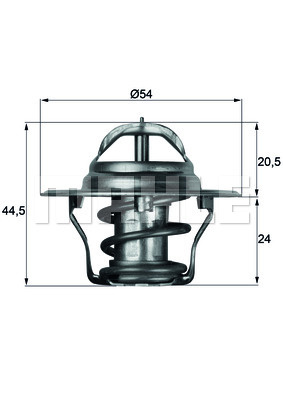 Termostat,lichid racire (TX492D MAH) FORD,FORD USA,MAZDA,ROVER