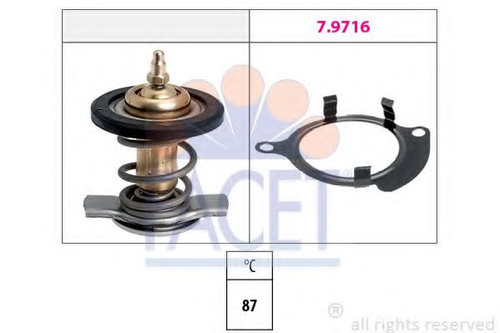 Termostat,lichid racire VW TRANSPORTER V caroserie (7HA, 7HH, 7EA, 7EH) (2003 - 2016) FACET 7.8820 p...