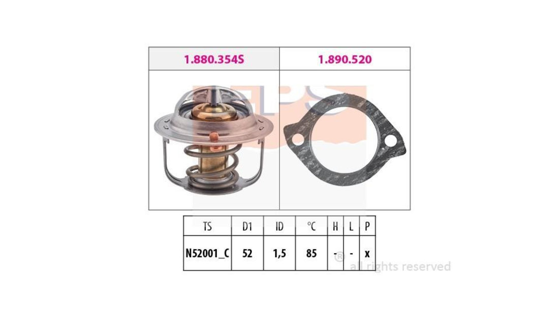 Termostat Mazda 323 C Mk V (BA) 1994-2000 #2 354774761