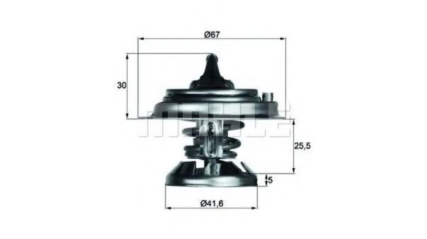 Termostat Mercedes VARIO platou / sasiu 1996-2016 #2 417675D