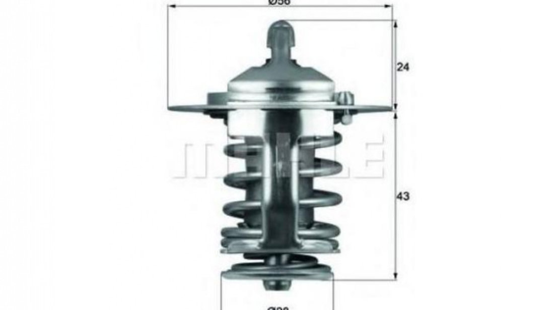 Termostat Mitsubishi PAJERO/SHOGUN II (V3_W, V2_W, V4_W) 1990-1999 #2 1608167380