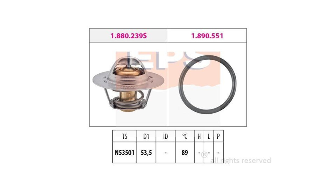 Termostat Peugeot 406 Estate (8E/F) 1996-2004 #2 09110719