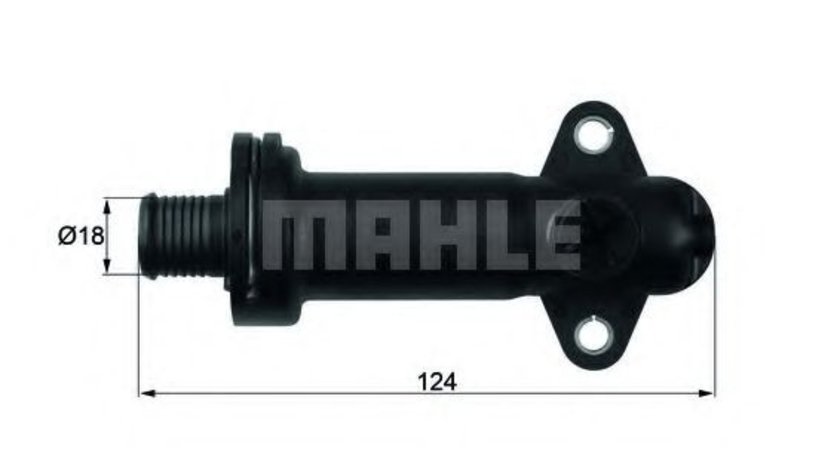 Termostat, racire recirculare gaze evacuare BMW X5 (E70) (2007 - 2013) MAHLE ORIGINAL TE 1 70 piesa NOUA