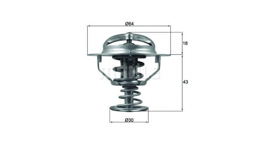 Termostat Toyota CELICA Cabriolet (AT20_, ST20_) 1993-1999 #2 1305A191