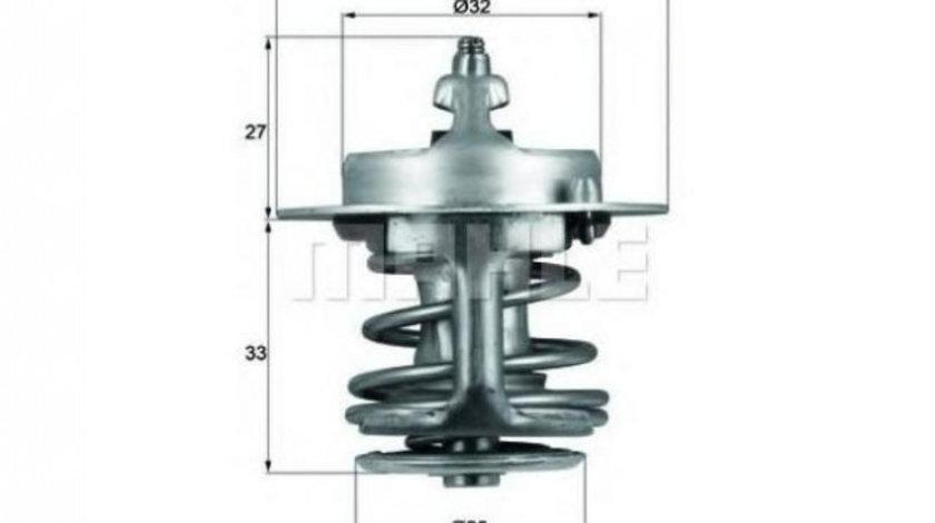 Termostat Toyota COROLLA cupe (AE86) 1983-1987 #3 212004M500