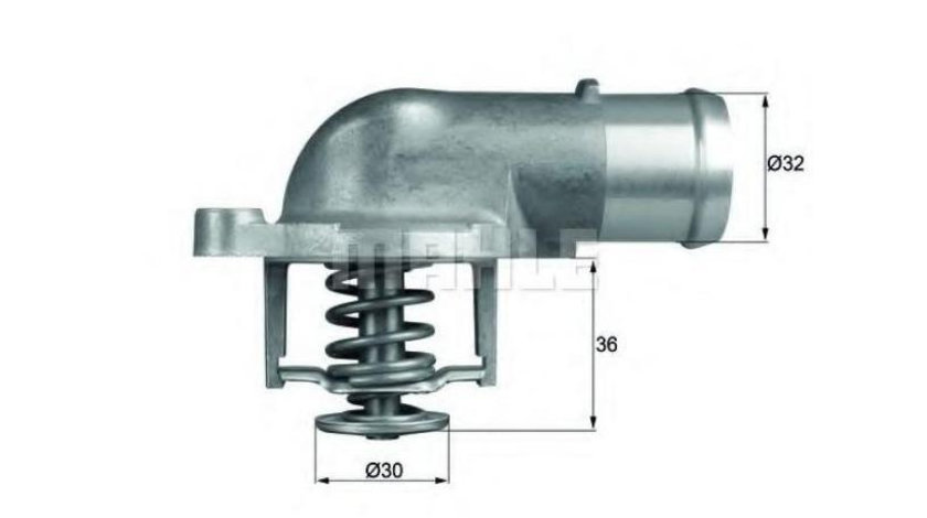 Termostat Volkswagen VW TRANSPORTER Mk V platou / sasiu (7JD, 7JE, 7JL, 7JY, 7JZ, 7F 2003-2016 #2 070121114