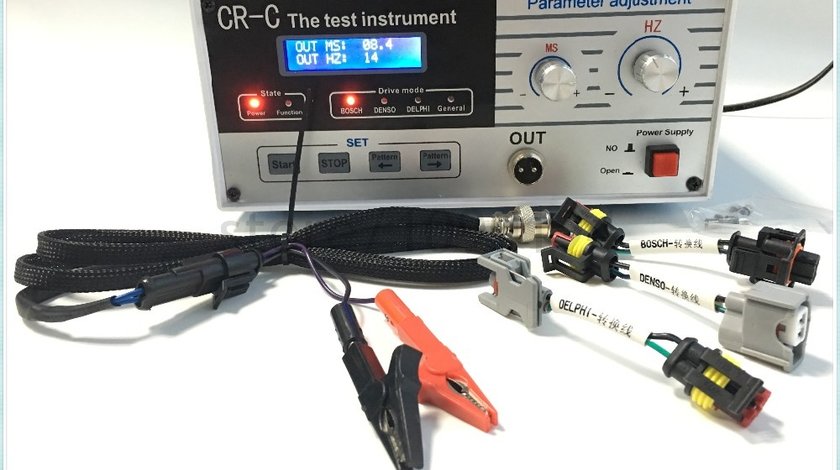 Tester injectoare electromagnetic CR-C diesel common rail Bosch, Delphi, Denso